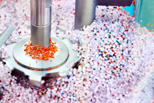 Polymer compounding and granulation